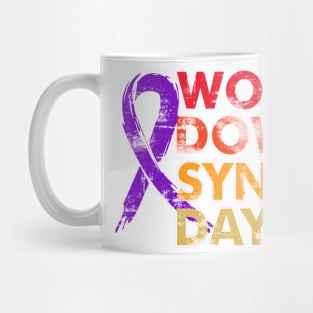 world down syndrome day Mug